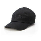 ALOHA Logo Dad Hat in Black