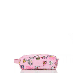 Hawaii Kawaii Icons Pencil Case in Black