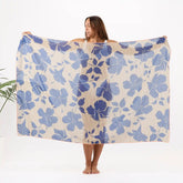 Salina Tiny Stripe Pareo in Navy