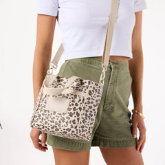 Leopard Cub Crossbody in Coconut