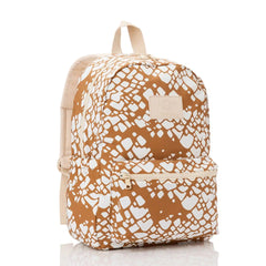 Textile Cone Keep It Light Backpack in Brown Sugar